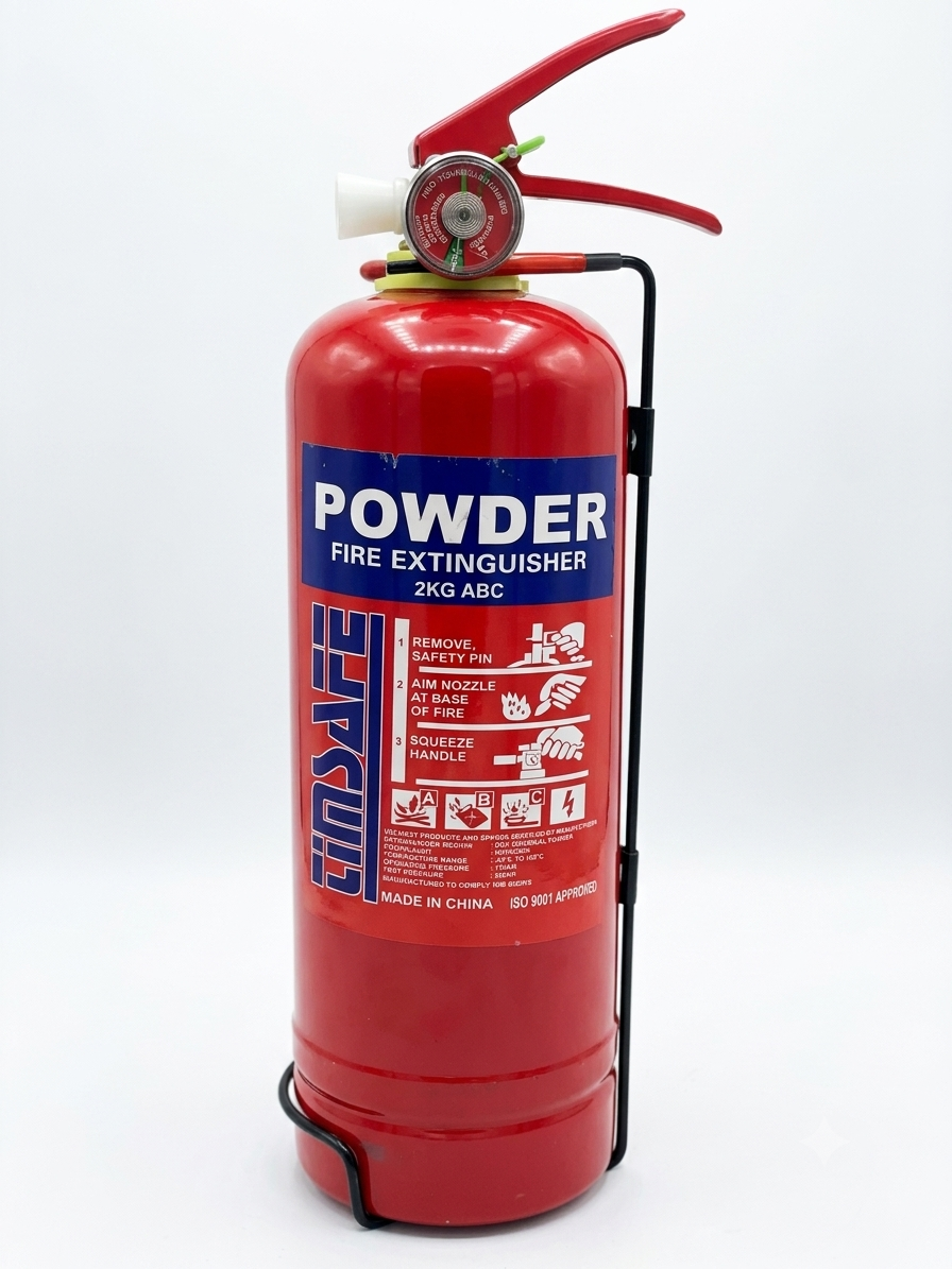 Dry Powder Fire Extinguisher – Refillable | For Cars & Vehicles