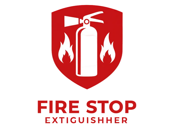 Fire Stop Extinguisher Logo Transparent